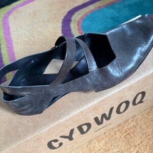 CYDWOQ Handmade Leather "Hudson" Shoe in Gunmetal